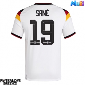 Německo Leroy Sane #19 Domácí Dres MS 2026 Krátký Rukáv